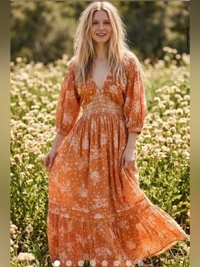Free People Golden Hour Maxi Dress